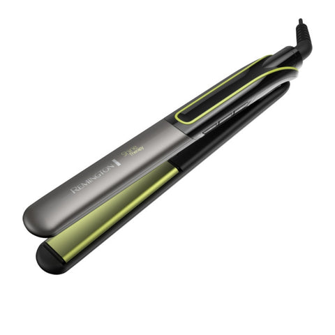 Remington Plancha Alisadora Shine Therapy, S12A Tratamiento Aguacate y Macadamia