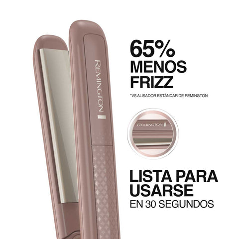 Remington Plancha Alisadora para Cabello Cerámica con Macadamia, S6300M (110)