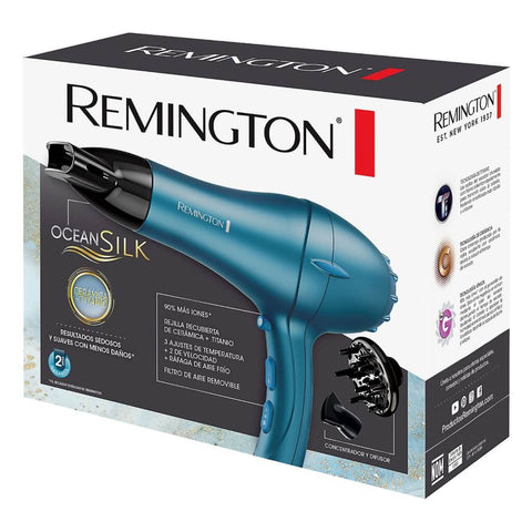 Remington Secadora de Cabello Ocean Silk, D2045 (110) F