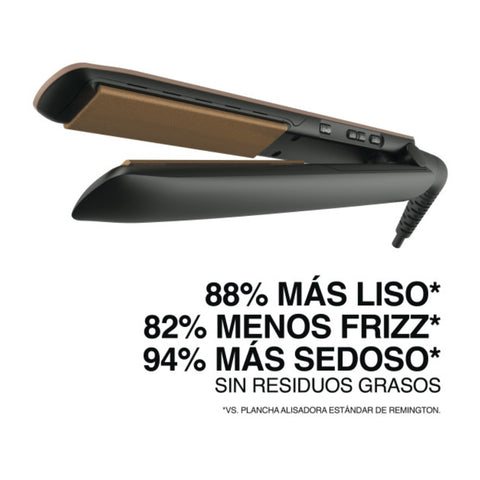 Remington Plancha Alisadora Keratin Therapy, S8599