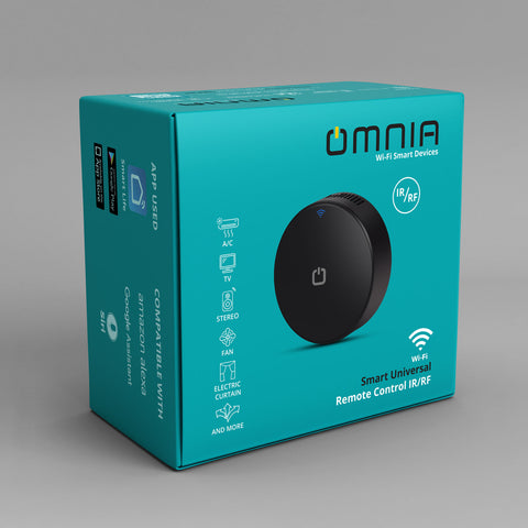 Omnia Control Remoto Inteligente Universal con Tecnología Ir/rf Wifi