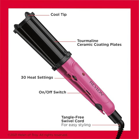 Revlon Rizador Deep Hair Waver 3/4" Cerámica