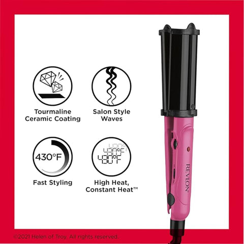 Revlon Rizador Deep Hair Waver 3/4" Cerámica