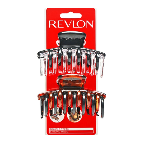 Revlon Set Pirañas Doble Diente, 2 Unidades