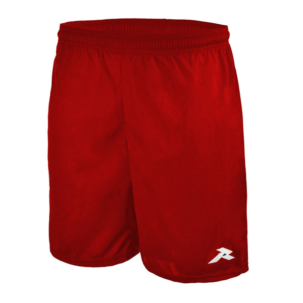 Runic Short Deportivo para Fútbol 2 Unisex, Rojo