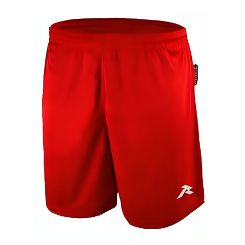 Runic Short Deportivo para Fútbol Unisex, Rojo