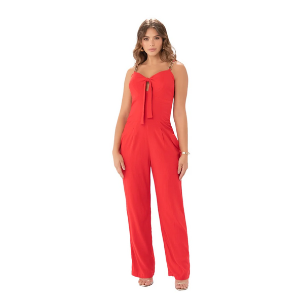 Ryocco Enterizo Largo Rojo, para Mujer