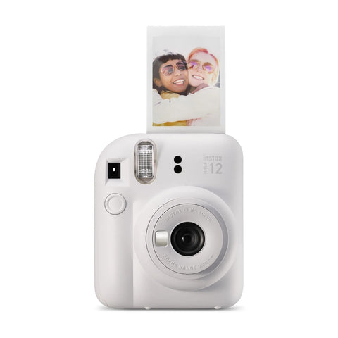 Fujifilm Cámara Fotográfica Instax Mini 12 Clay White