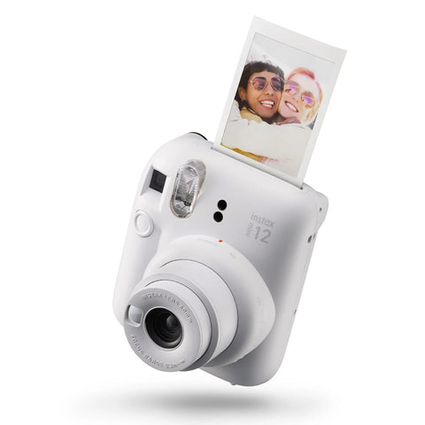 Fujifilm Cámara Fotográfica Instax Mini 12 Clay White