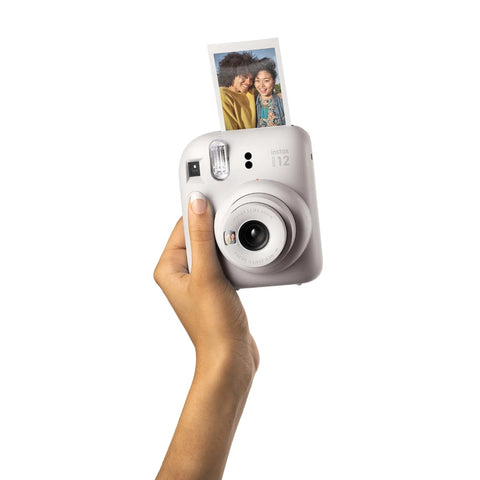 Fujifilm Cámara Fotográfica Instax Mini 12 Clay White