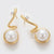 CR Charms Aretes Elegancia Audaz, Alloy