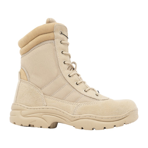 Safety Jogger Zapatos de Seguridad Bota Corte Alto Dune Crema, para Hombre