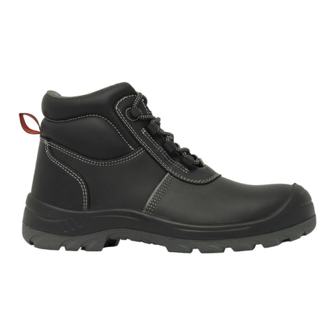 Safety Jogger Zapatos de Seguridad Bota Corte Medio EOS SB EH Negro, para Hombre