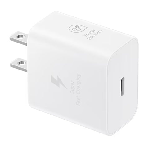 Samsung Cargador de Pared USB-C Carga Rápida 25W con Cable