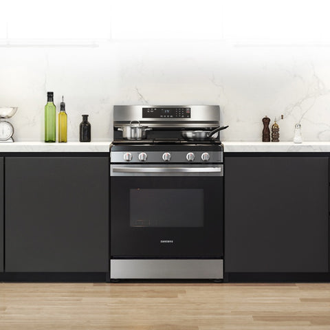 Samsung Cocina de Gas 5 Quemadores, NX60A6115SS/AP