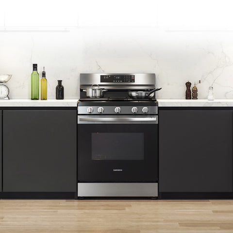 Samsung Cocina de Gas 5 Quemadores, NX60A6315SS/AP