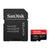 SanDisk Tarjeta de Memoria 128GB con Adaptador MicroSDXC a SD Extreme Pro