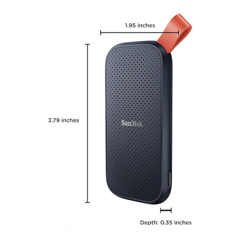 SanDisk Unidad de Estado Sólido Portable 1TB, SDSSDE30-1T00-G26