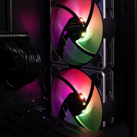 Sharkoon Ventilador para PC Gaming SilentStorm RGB PWM, 120 mm