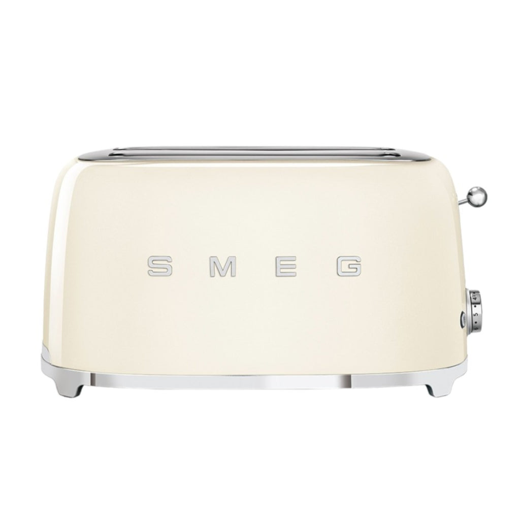 Smeg Tostador de Pan 4 Rebanadas 1400W, TSF02CRUS