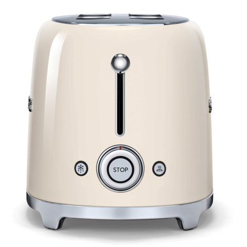 Smeg Tostador de Pan 4 Rebanadas 1400W, TSF02CRUS