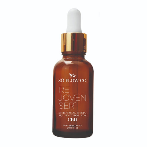 So Flow Co Serum Facial Rejuvenecedor con CBD, 30ml