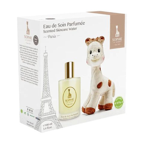 Sophie La Girafe Perfume Set Eau De Soin Perfumee para Niño, 100 Ml