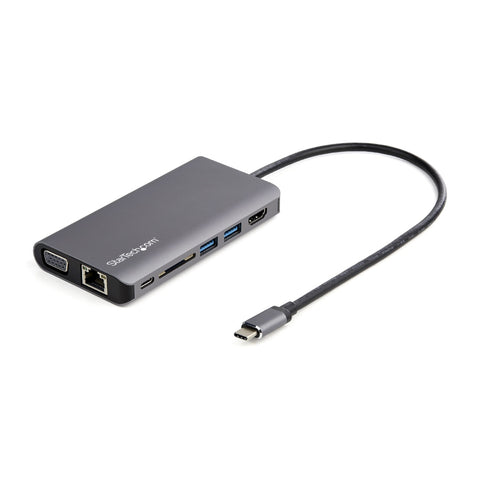 StarTech Adaptador Multipuertos USB Tipo C con Lector SD