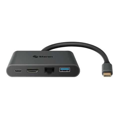 Steren Adaptador USB Tipo C 4 en 1, USB-5290