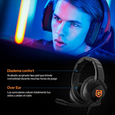 Steren Audífonos Alámbricos de Diadema Gaming AUD-558