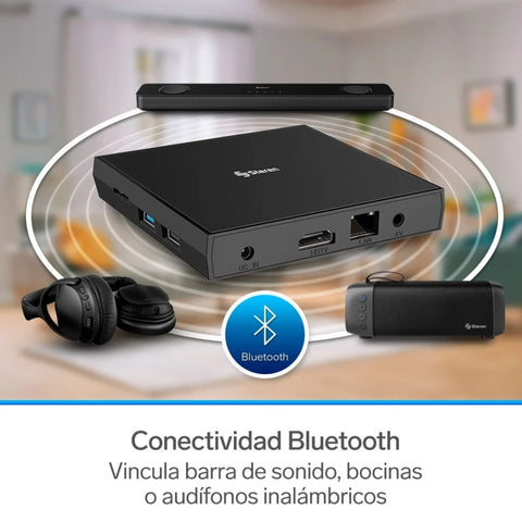 Steren Convertidor Smart TV Box Android, INTV-1000