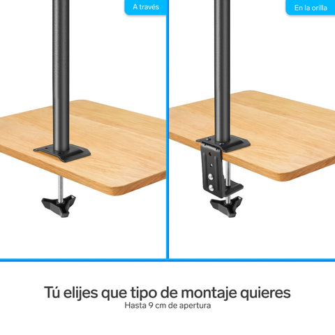 Steren Soporte Articulado para Doble Monitor 32", STV-215