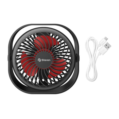 Steren Ventilador Inalámbrico para Escritorio, FAN-120