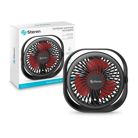 Steren Ventilador Inalámbrico para Escritorio, FAN-120