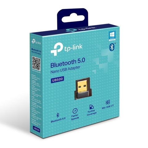 TP-Link Adaptador Inalámbrico USB Bluetooth 5.0 Nano, UB500