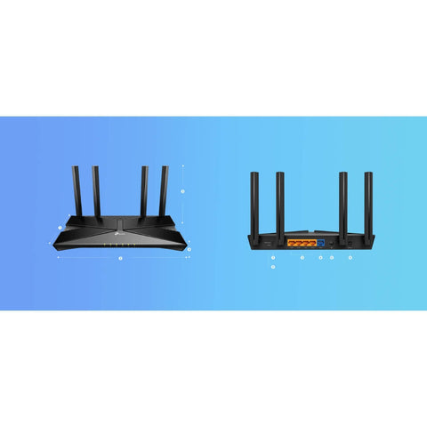 TP-Link Router Inalámbrico Wi-Fi 6 Doble Banda AX1800, Archer AX23