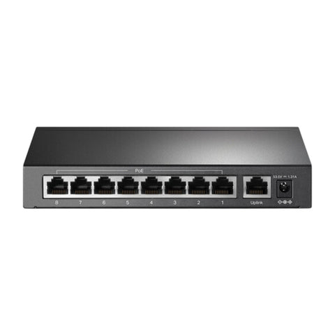 TP-Link Switch de Escritorio 9 Puertos con PoE+ de 10/100 Mb/s, TL-SF1009P