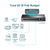 TP-Link Switch de Escritorio 9 Puertos con PoE+ de 10/100 Mb/s, TL-SF1009P