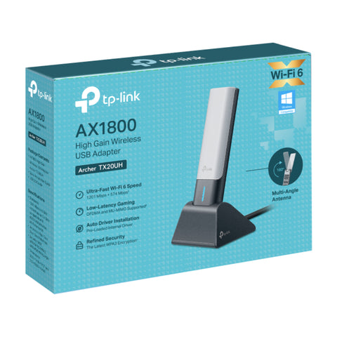 TP-Link Tapo Adaptador Inalámbrico USB Alta Potencia Archer TX20UH