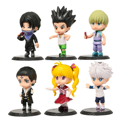 Tinkel Set Figuras Hunter X Hunter, 6 Piezas