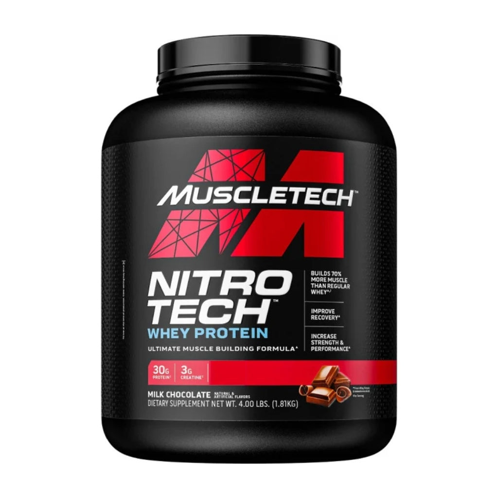 Muscle Tech Proteína Nitro-Tech, 4 Libras