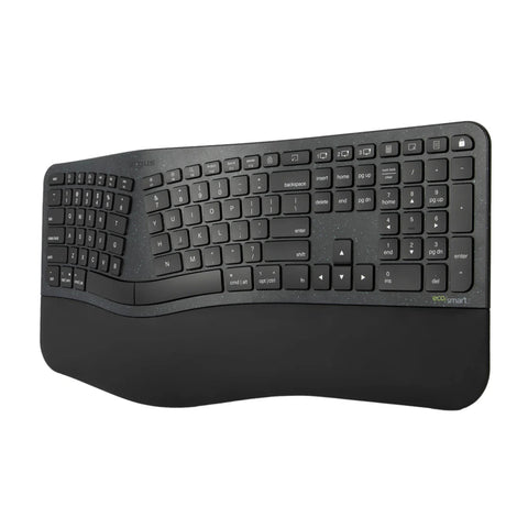 Targus Teclado Inalámbrico Ergonómico EcoSmart, AKB871US