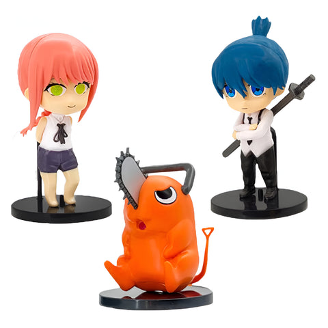 Tinkel Set Figuras Chainsaw Man, 5 Piezas