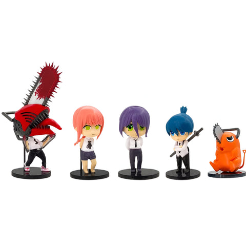 Tinkel Set Figuras Chainsaw Man, 5 Piezas