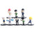 Tinkel Set Figuras Chibi Hunter X Hunter, 8 Piezas