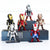 Tinkel Set Figuras Iron Man Trajes, 6 Piezas