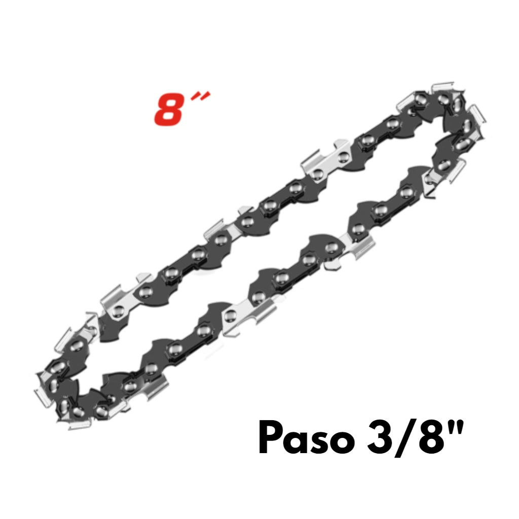 Total Cadena para Motosierra 8" Paso 3/8", TGTSC50801