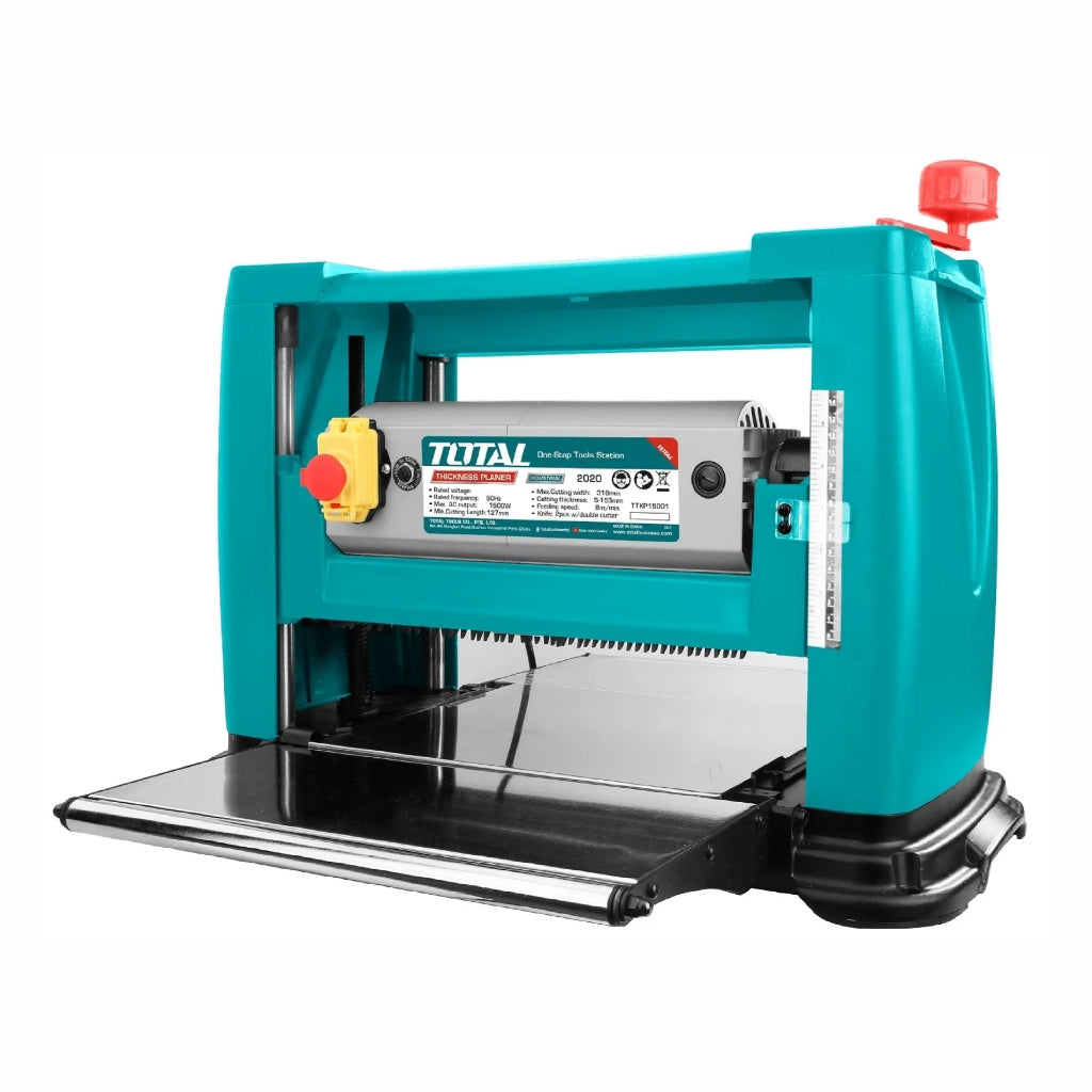 Total Cepilladora Portátil 1500W 12-33/64", UTTKP15001