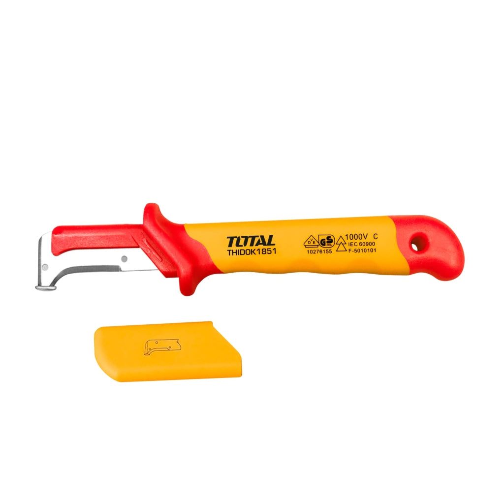 Total Cuchilla Pelacables Aislante para Electricista 1000V, THIDCK1851