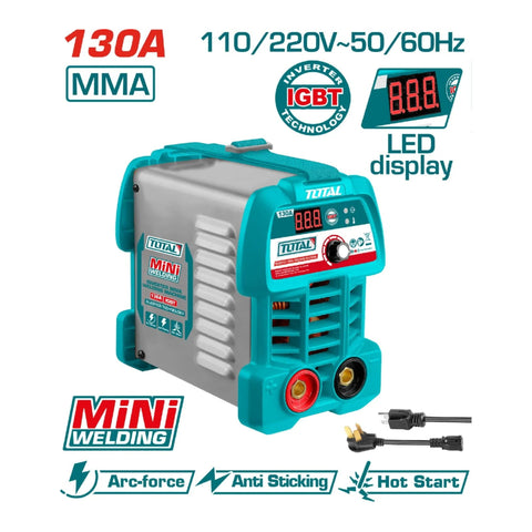 Total Máquina para Soldar Inverter MMA MINI 130A, UTW213049